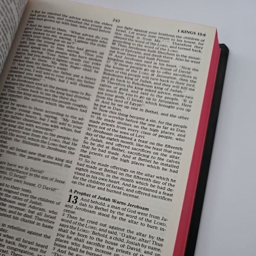 Holy Bible New King James Version Thomas Nelson 1982 / Words of Christ In Red